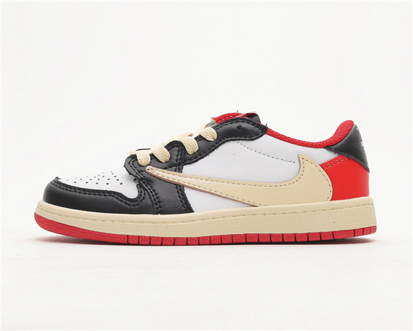 Youth Running Weapon Air Jordan 1 White/Black Low Top Shoes 0047 Youth Running Weapon Air Jordan 1 White/Black Low Top Shoes 0047