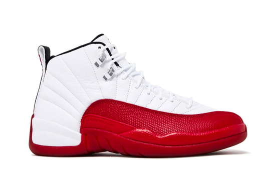 Women's Running weapon Air Jordan 12 Red/White Shoes 0109