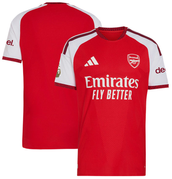 Men's Arsenal F.C Blank 2026/27 Red Home Soccer Jersey