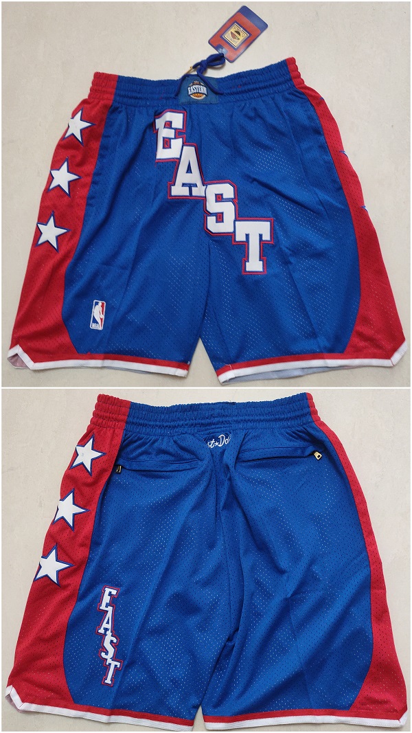 Men's All Star Blue Eastern Conference Shorts (Run Small)