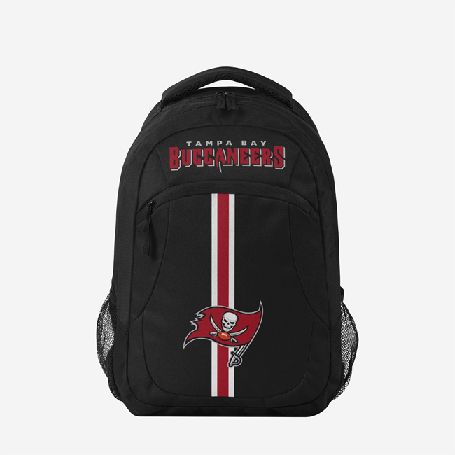 Tampa Bay Buccaneers Black 2026 Alternate Color Action Backpack Tampa Bay Buccaneers Black 2026 Alternate Color Action Backpack