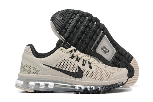 Women's Hot sale Running weapon Air Max 2013 Grey Shoes 002