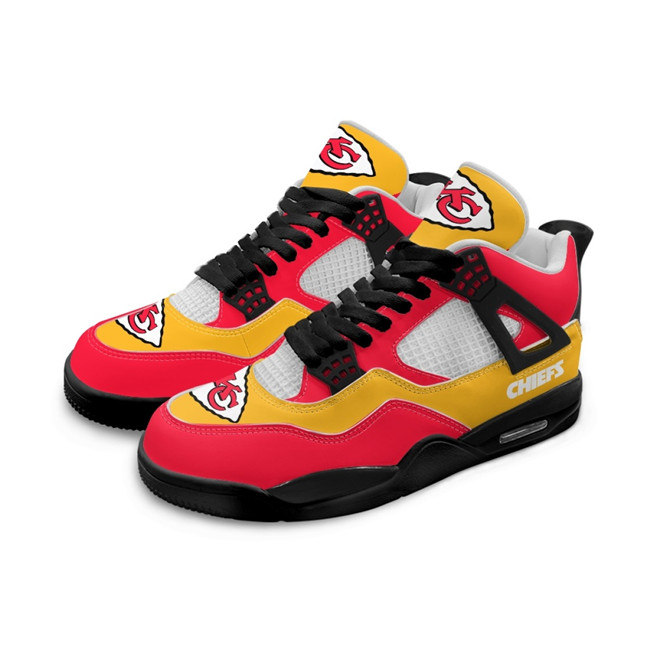 Men's Kansas City Chiefs Running weapon Air Jordan 4 Shoes 001