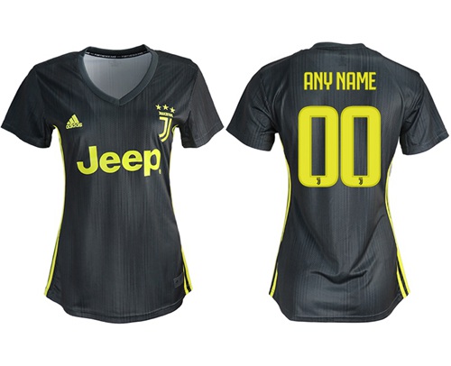 Women's Juventus Personalized Third Soccer Club Jersey