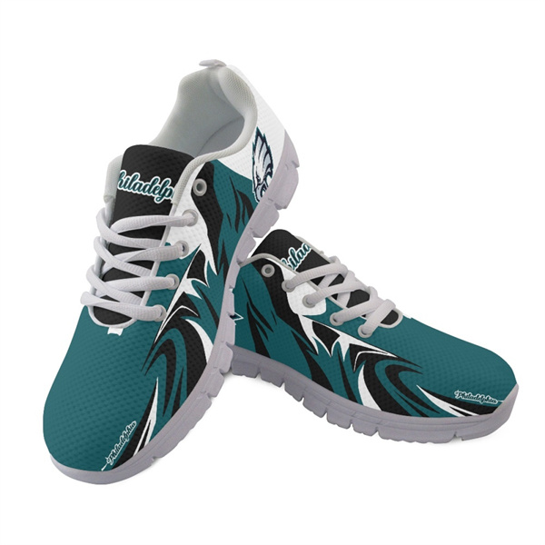 Men's Philadelphia Eagles AQ Running Shoes 004 Men's Philadelphia Eagles AQ Running Shoes 004