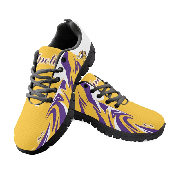 Men's Minnesota Vikings AQ Running Shoes 005 Men's Minnesota Vikings AQ Running Shoes 005