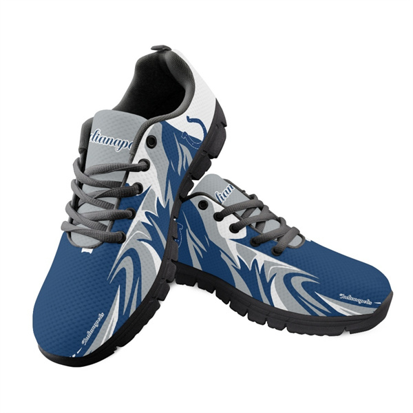 Men's Indianapolis Colts AQ Running Shoes 005 Men's Indianapolis Colts AQ Running Shoes 005