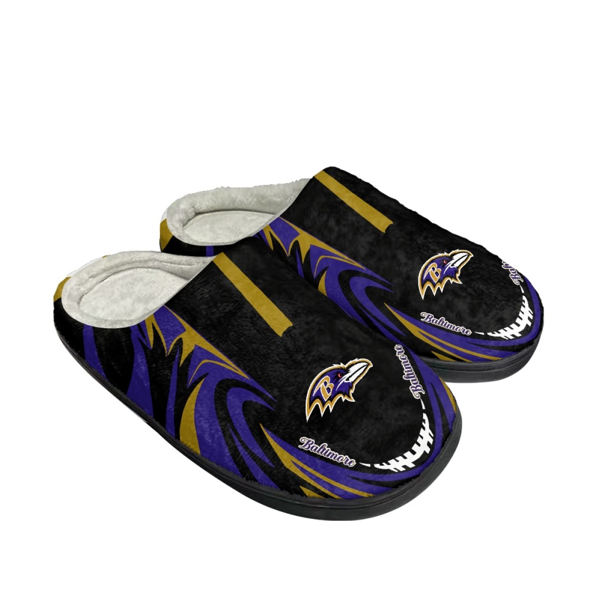 Women's Baltimore Ravens Slippers/Shoes 004 Women's Baltimore Ravens Slippers/Shoes 004