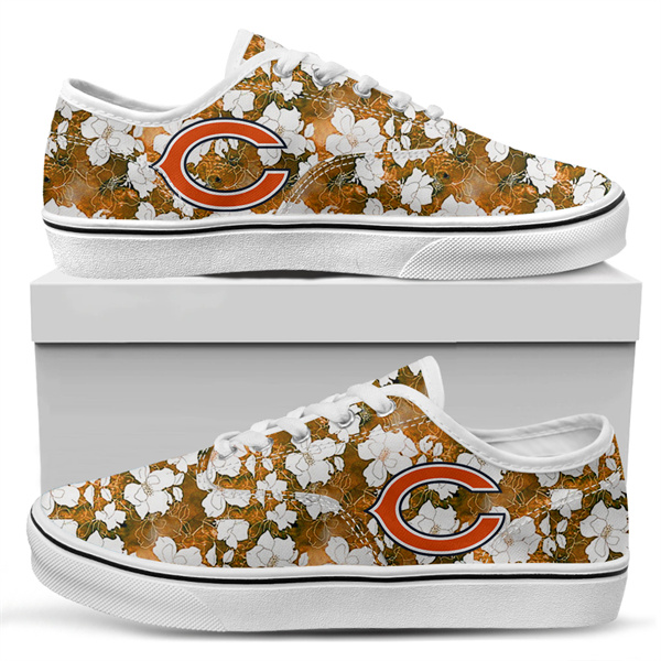 Men's Chicago Bears Vans Low Top Sneakers 2001