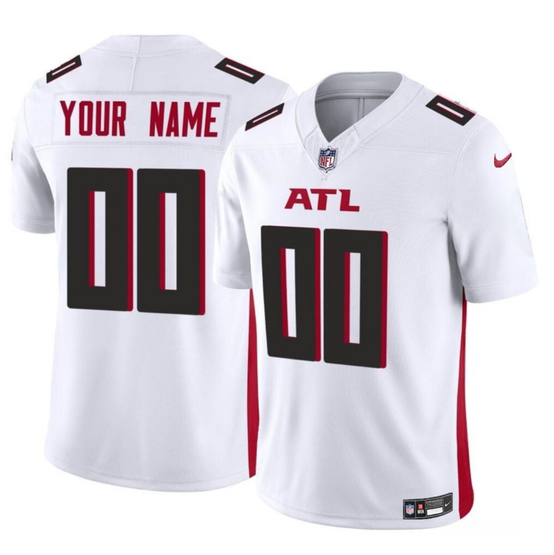 Youth Atlanta Falcons Active Player Custom White 2023 F.U.S.E Vapor Limited Stitched Football Jersey Youth Atlanta Falcons Active Player Custom White 2023 F.U.S.E Vapor Limited Stitched Football Jersey