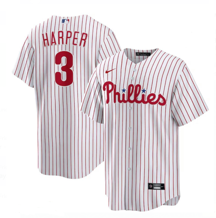Youth Philadelphia Phillies #3 Bryce Harper White Cool Base Stitched Baseball Jersey Youth Philadelphia Phillies #3 Bryce Harper White Cool Base Stitched Baseball Jersey