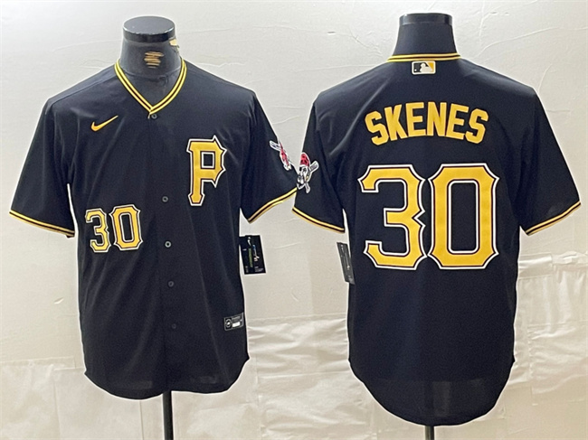 Men's Pittsburgh Pirates Active Player Custom Black Stitched Baseball Jersey