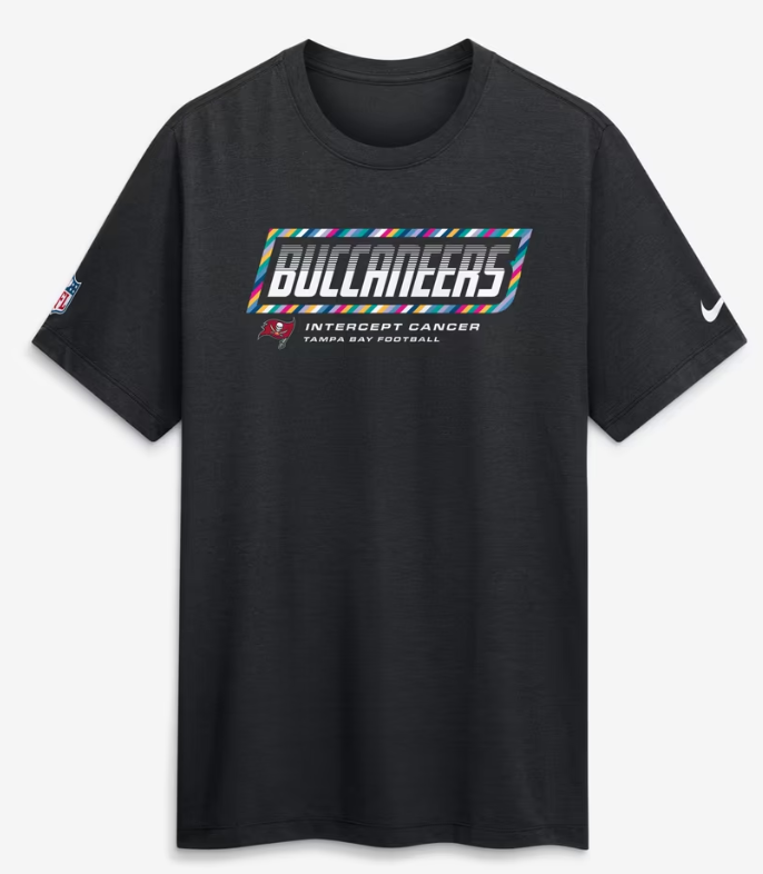 Men's Tampa Bay Buccaneers Black 2026 Crucial Catch Tri-Blend Dri-FIT T-Shirt