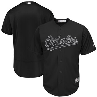Baltimore Orioles Blank Majestic 2019 Players' Weekend Cool Base Team Jersey Black