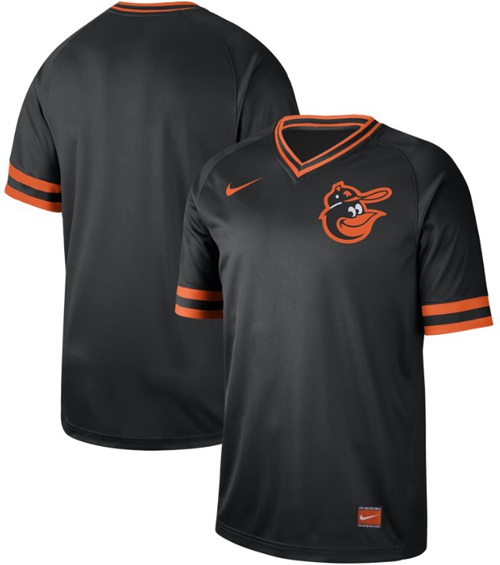 Nike Orioles Blank Black Authentic Cooperstown Collection Stitched MLB Jersey