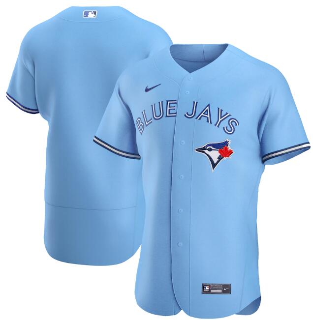 Men's Toronto Blue Jays Blank 2020 Blue MLB Flex Base Stitched Jersey