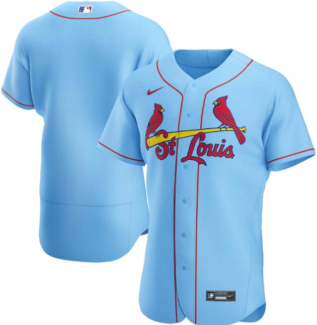 Men's St. Louis Cardinals #46 Paul Goldschmidt Blue MLB Flex Base Stitched Jersey