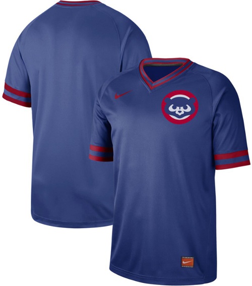 Nike Cubs Blank Royal Authentic Cooperstown Collection Stitched MLB Jersey