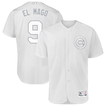 Chicago Cubs #9 Javier Baez El Mago Majestic 2019 Players' Weekend Flex Base Authentic Player Jersey White