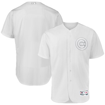 Chicago Cubs Blank Majestic 2019 Players' Weekend Flex Base Authentic Team Jersey White