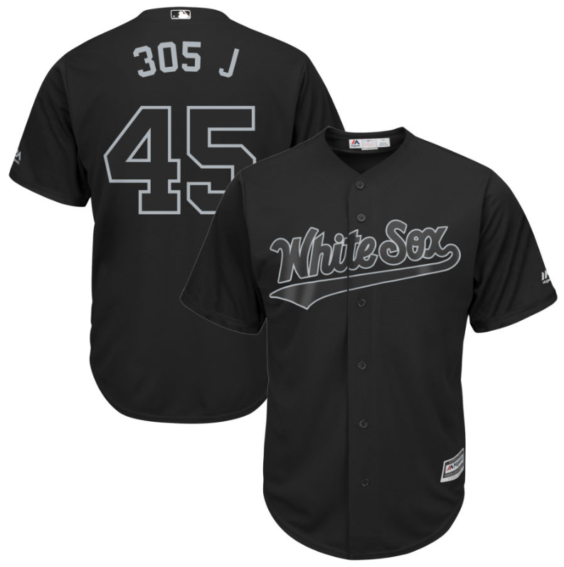 White Sox #45 Michael Jordan Black "305 J" Players Weekend Cool Base Stitched MLB Jersey