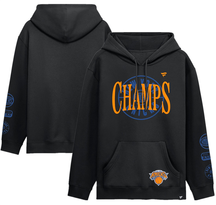 Men's New York Knicks Black 2026 Finals Champions Legacy Hoodie
