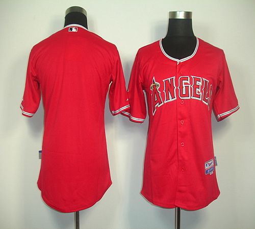 Angels of Anaheim Blank Red Cool Base Stitched MLB Jersey Angels of Anaheim Blank Red Cool Base Stitched MLB Jersey