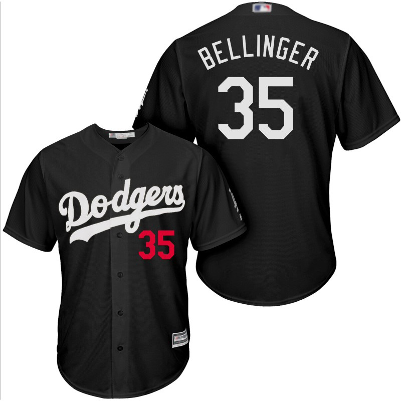 Dodgers #35 Cody Bellinger Black Turn Back The Clock Stitched MLB Jersey