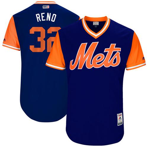 Mets #32 Steven Matz Royal "Reno" Players Weekend Authentic Stitched MLB Jersey