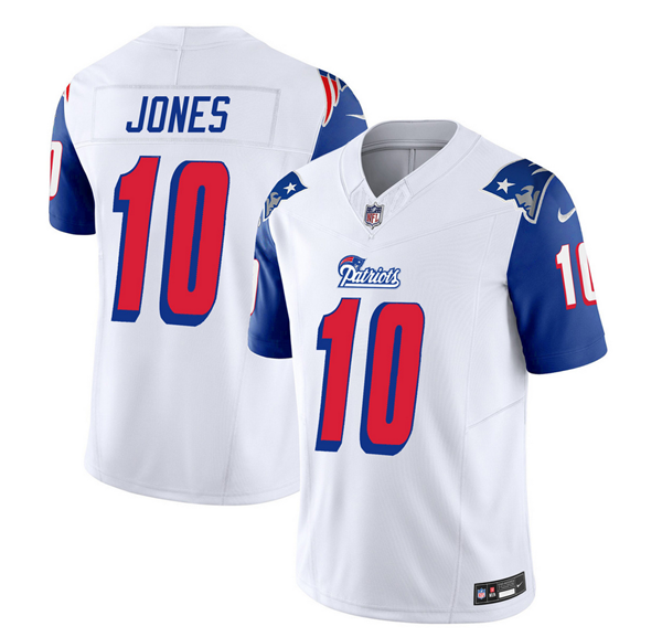 NFL_Jerseys Football Jerseys Jersey New England''Patriots''Men #11 Julian  Edelman 10 Mac Jones 9 Matthew Judon''NFL'' Custom Navy Color Rush Limited  