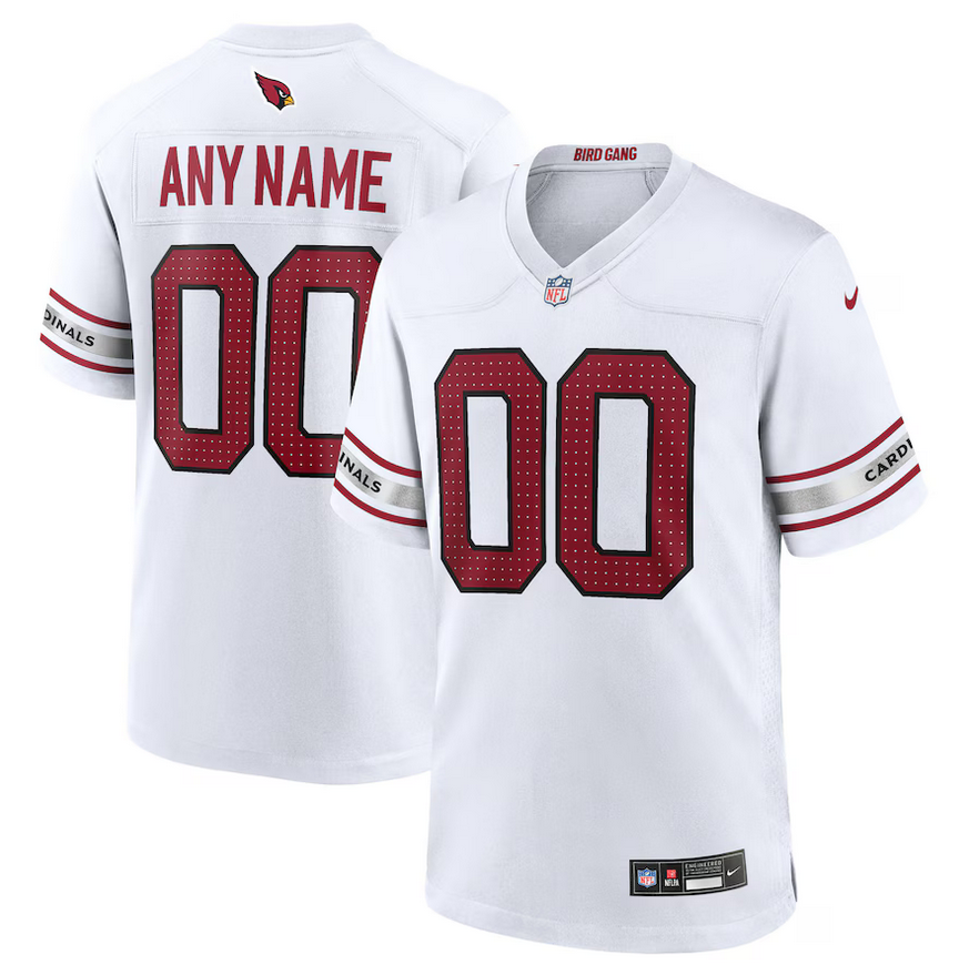 Men's Arizona Cardinals  Custom stitched Jersey