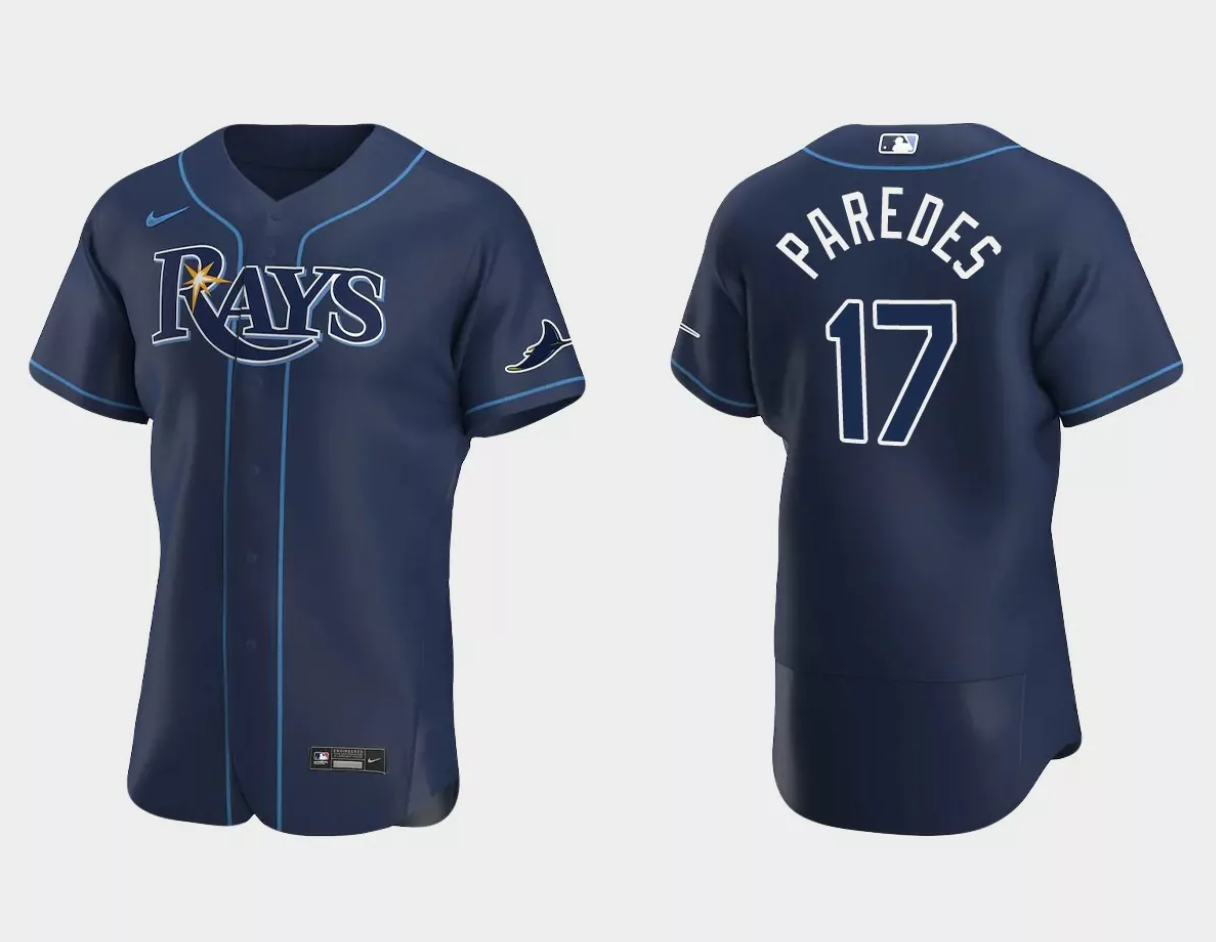 Men's Tampa Bay Rays ACTIVE PLAYER Custom Navy Cool Base Stitched MLB Jersey