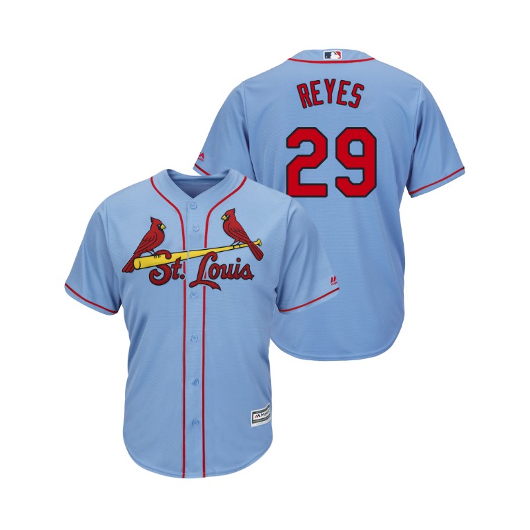 Cardinals #29 Alex Reyes Horizon Blue Alternate 2019 Cool Base Stitched MLB Jersey