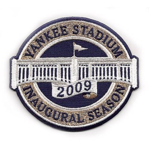Stitched 2009 New York Yankees Stadium Inaugural Season Jersey Patch Stitched 2009 New York Yankees Stadium Inaugural Season Jersey Patch