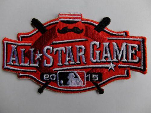 Stitched 2015 MLB All-Star Game Jersey Sleeve Patch In Cincinnati Reds Stitched 2015 MLB All-Star Game Jersey Sleeve Patch In Cincinnati Reds
