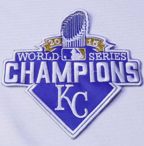Stitched 2015 Kansas City Royals World Series Champions Jersey Patch Stitched 2015 Kansas City Royals World Series Champions Jersey Patch