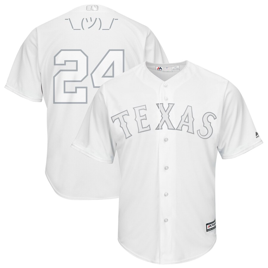 Texas Rangers #24 Hunter Pence Majestic 2019 Players' Weekend Cool Base Player Jersey White
