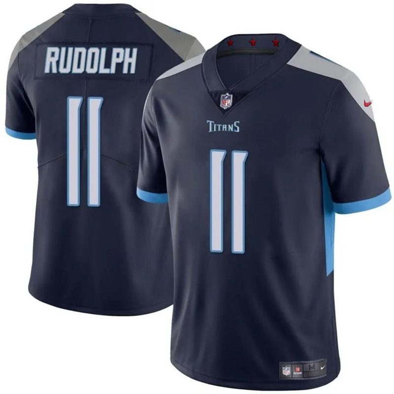 Men's Tennessee Titans #11 Mason Rudolph Navy Vapor Limited Stitched Football Jersey Men's Tennessee Titans #11 Mason Rudolph Navy Vapor Limited Stitched Football Jersey