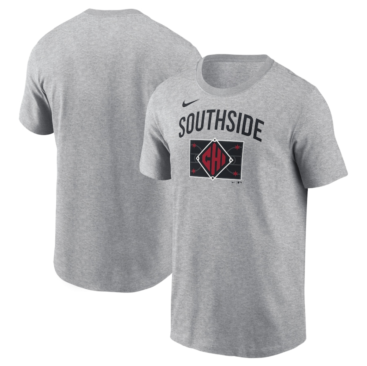 Men's Chicago White Sox Gray 2025 City Connect T-Shirt Men's Chicago White Sox Gray 2025 City Connect T-Shirt