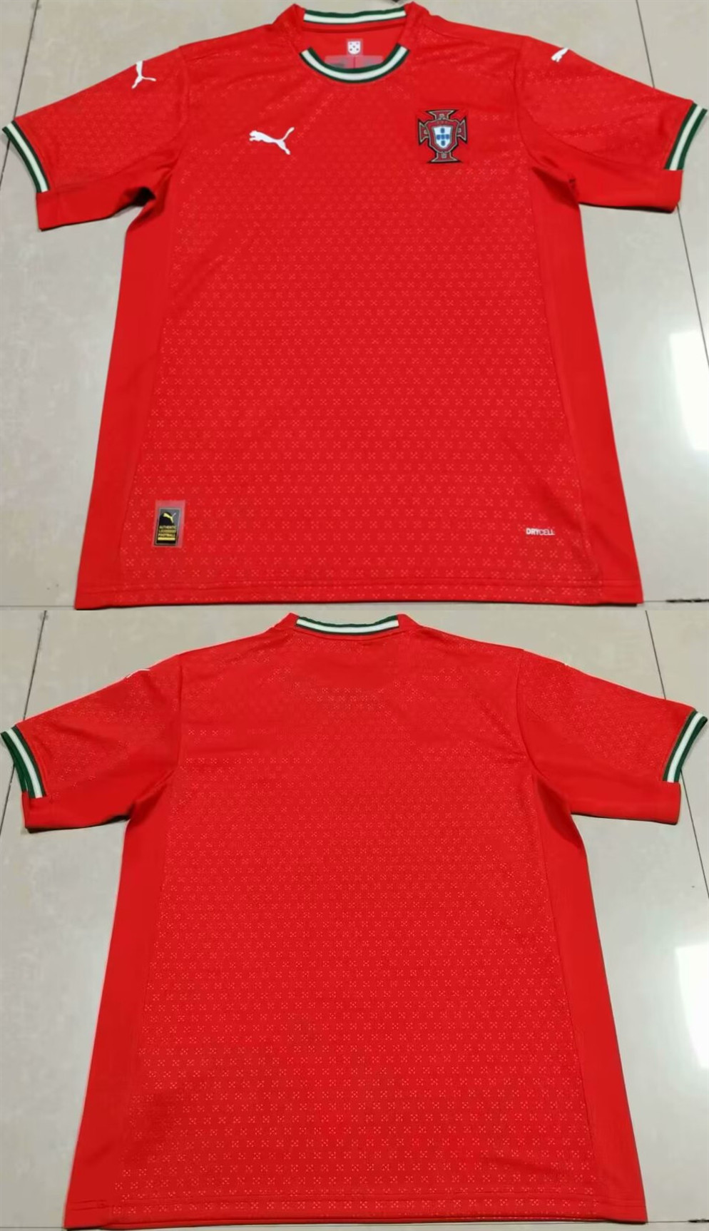 Men's Portugal Team Blank 2025 Red Home Soccer Jersey Men's Portugal Team Blank 2025 Red Home Soccer Jersey
