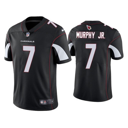 Men's Arizona Cardinals #7 Byron Murphy Jr. Black Vapor Untouchable Limited Stitched Jersey