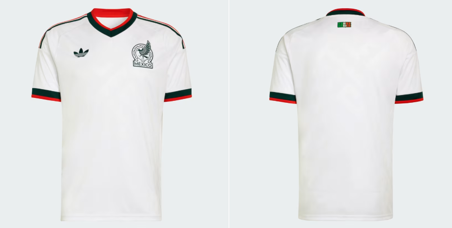 Men's Mexico Custom White 2026 Away Replica Soccer Jersey
