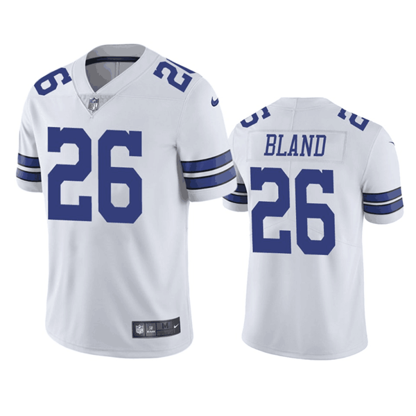 Men's Dallas Cowboys #26 DaRon Bland White Vapor Untouchable Limited Stitched Football Jersey