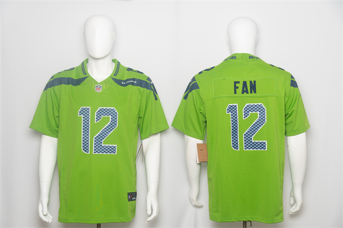 Men's Seattle Seahawks #12 Fan Green 2026 F.U.S.E. Vapor Untouchable Limited Stitched Football Jersey