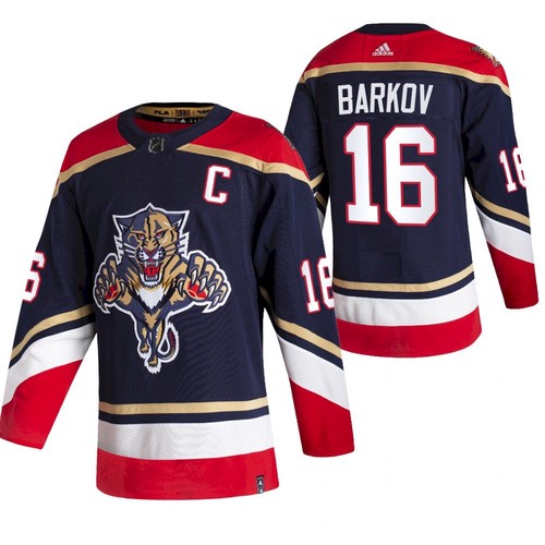 Men's Florida Panthers #16 Aleksander Barkov Black 2020-21 Reverse Retro Stitched Jersey Men's Florida Panthers #16 Aleksander Barkov Black 2020-21 Reverse Retro Stitched Jersey