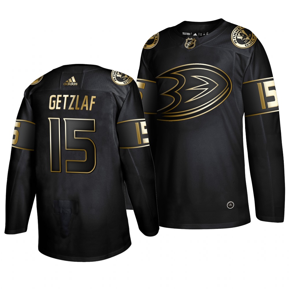 Adidas Ducks #15 Ryan Getzlaf Men's 2019 Black Golden Edition Authentic Stitched NHL Jersey Adidas Ducks #15 Ryan Getzlaf Men's 2019 Black Golden Edition Authentic Stitched NHL Jersey