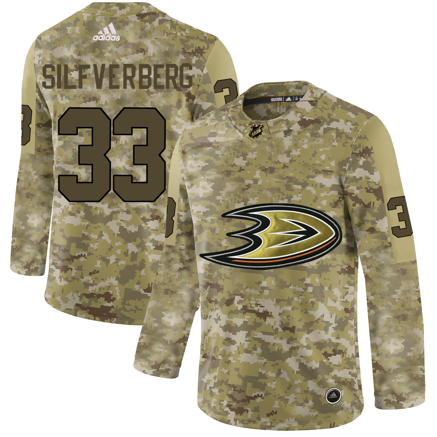 Adidas Ducks #33 Jakob Silfverberg Camo Authentic Stitched NHL Jersey Adidas Ducks #33 Jakob Silfverberg Camo Authentic Stitched NHL Jersey