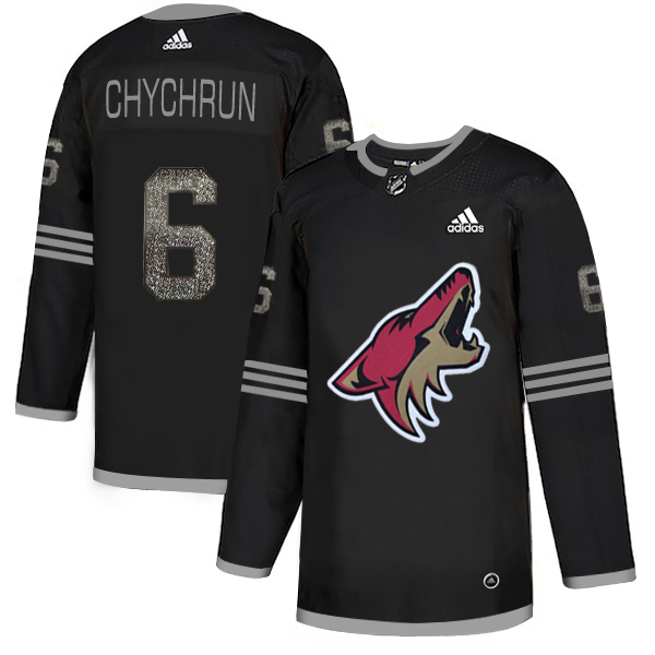 Adidas Coyotes #6 Jakob Chychrun Black Authentic Classic Stitched NHL Jersey Adidas Coyotes #6 Jakob Chychrun Black Authentic Classic Stitched NHL Jersey
