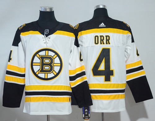 Adidas Bruins #4 Bobby Orr White Road Authentic Stitched NHL Jersey Adidas Bruins #4 Bobby Orr White Road Authentic Stitched NHL Jersey