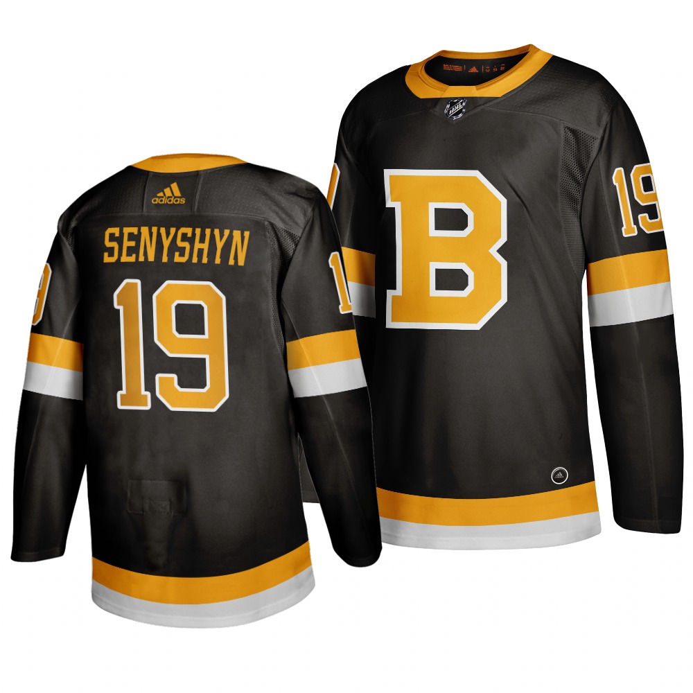Adidas Boston Bruins #19 Zachary Senyshyn Black 2019-20 Authentic Third Stitched NHL Jersey Adidas Boston Bruins #19 Zachary Senyshyn Black 2019-20 Authentic Third Stitched NHL Jersey